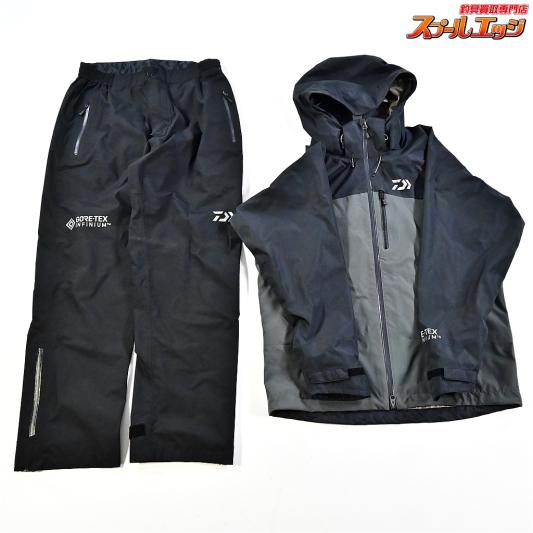 【ダイワ】 ゴアテックス インフィニアム プロダクト レインスーツ DR-1922 サイズアジアL DAIWA GORE-TEX K_100