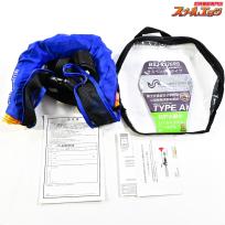 【ブルーストーム】 膨張式ライフジャケット サスペンダータイプ BSJ-8320RS 桜マーク有 2019年5月製造 BLUESTORM LIFE Jacket K_100