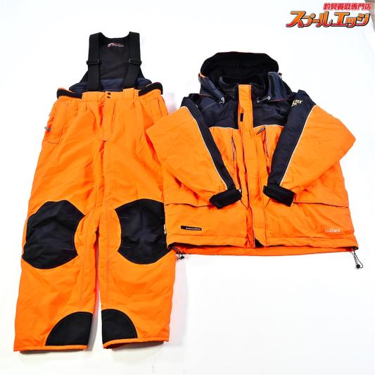 【ダイワ】 ゴアテックス プロバイザー コンビアップレインスーツ PW-1109 上下セット サイズ 3L オレンジ DAIWA GORE-TEX rain Wear K_100