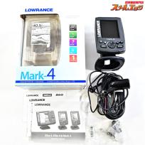 【ローランス】 マーク4 振動子&マイクロSDカード&電源コード付 魚群探知機 魚探 LOWRANCE MARK-IV 魚探 K_060
