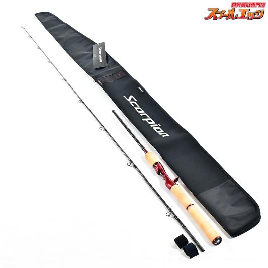 Scorpion EV 1652-2 バスロッド Scorpion EV 1652-2 バスロッド スコーピオンEV 1652-2 (赤