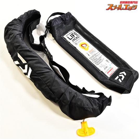 【ダイワ】 インフレータブル ライフジャケット DF-2724 桜マーク有 製造2025年2月 ブラック DAIWA LIFE Jacket K_060