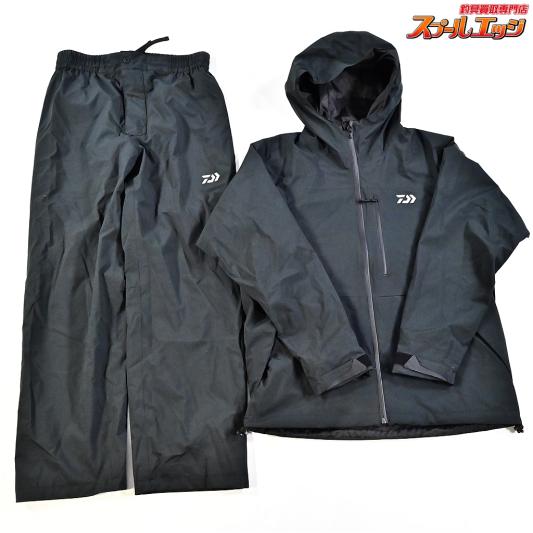 【ダイワ】 レインマックス レインスーツ DR-3625 ブラック サイズL レインウェア DAIWA RAINMAX K_060