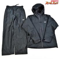 【ダイワ】 レインマックス レインスーツ DR-3625 ブラック サイズL レインウェア DAIWA RAINMAX K_060