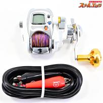 【ダイワ】 レオブリッツ 270MM 使用距離161km 使用401時間 アイズファクトリーアルミラウンドノブ装着 DAIWA LEOBRITZ