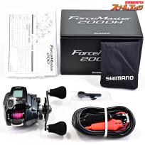 【シマノ】 23フォースマスター 200DH 使用距離2.2km 使用11.0時間 SHIMANO FORCEMASTER
