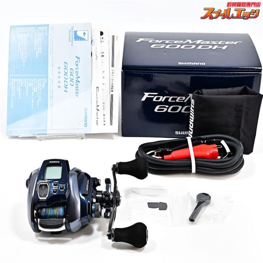 【シマノ】 20フォースマスター 600DH 使用距離8.7km 使用29.5時間 SHIMANO FORCEMASTER