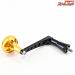 【MCワークス】 90mm BBパワーハンドル ゴールド/ブラック ステラ18000〜30000左用 MC-WORKS BB POWER HANDLE