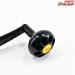 【MCワークス】 90mm BBパワーハンドル ブラック/ブラック ステラ18000〜30000左用 MC-WORKS BB POWER HANDLE