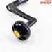 【MCワークス】 90mm BBパワーハンドル ブラック/ブラック ステラ18000〜30000左用 MC-WORKS BB POWER HANDLE