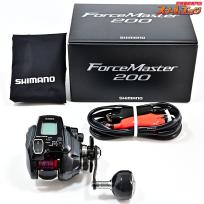 【シマノ】 21フォースマスター 200 使用距離22.2km 使用32時間 SHIMANO FORCE MASTER