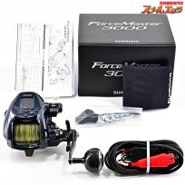 【シマノ】 22フォースマスター 3000 使用距離12.1km 使用42時間 SHIMANO FORCE MASTER