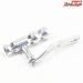 【剛樹】 95mmパワーハンドル シルバーカーブタイプ 中・小型電動リール用 GOUKI POWER HANDLE