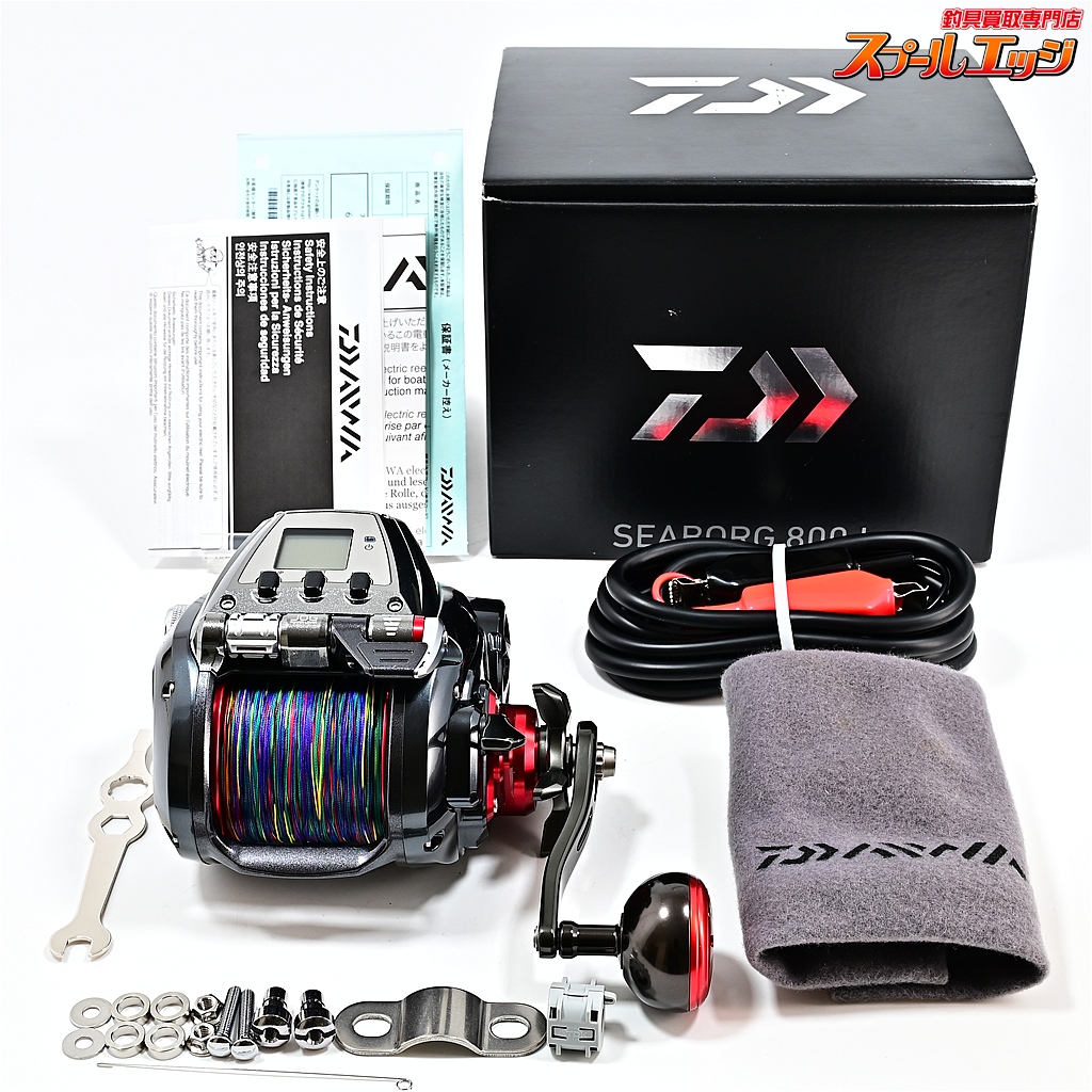 ダイワ】 17シーボーグ 800J 使用距離3.3km 使用13時間 DAIWA