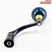 【ダイワ】 20ソルティガ 8000-P 75mm純正ハンドル SLPワークス アルミラウンドノブL装着 DAIWA SLP-WORKS SALTIGA HANDLE KNOB