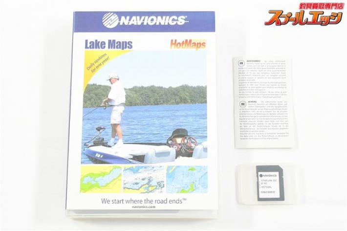 ナビオニクス】 ホットマップス 淡水専用電子地図 NAVIONICS HOT-MAPS 