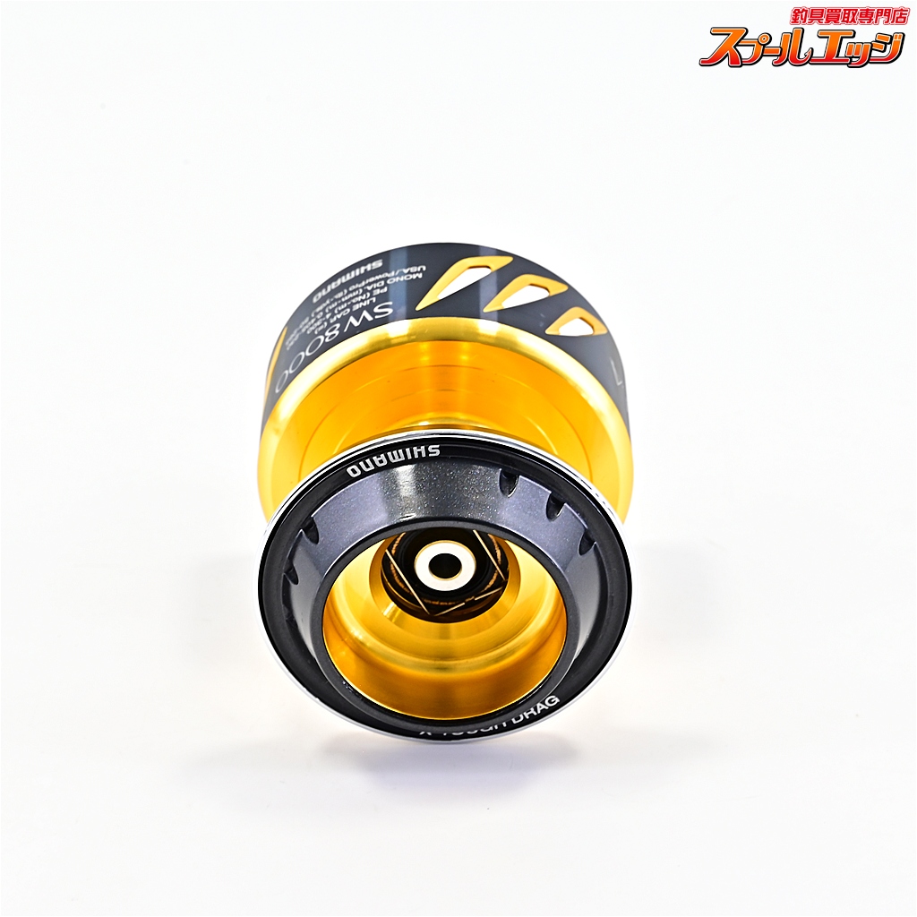 【美品】SHIMANO 13STELLA SW8000PG＆10000スプール付 Excellent] Shimano 13 Stella SW 8000PG Spinning Reel w/Box