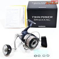 【シマノ】 21ツインパワー SW6000XG 未使用PEライン装着 SHIMANO TWINPOWER
