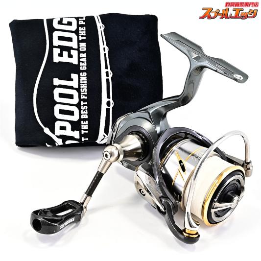 【ダイワ】 20ルビアス FC LT 2000S ZPIファンネル RMR-F37.5DA-Sダイワ用シルバー&SLPW RCS Iシェイプザイオンハンドルノブ装着 DAWIA LUVIAS
