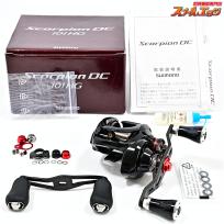 【シマノ】 17スコーピオン DC 101HG ゴメクサス95mmハンドル&カスタムハンドルノブ装着 SHIMANO Scorpion