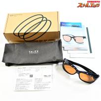 【タレックス】 オーバーグラス EM6-D03-02 偏光レンズ グロスダークグレー/マットブラック&ラスターオレンジ サングラス TALEX K_060