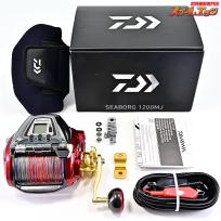 【ダイワ】 17シーボーグ 1200MJ  使用距離0km 使用0時間 未使用PEラインYGKよつあみウルトラダイニーマ8号1000m装着 DAIWA SEABORG