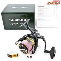 期間限定30％OFF! SHIMANO 4000XG 22サハラ シマノ】 SAHARA スプールエッジネット | リール