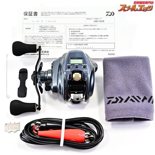 【ダイワ】 24シーボーグ 100J-L 使用距離3.6km 使用14時間 DAIWA SEABORG