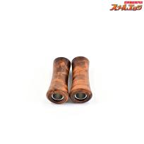 【ディググリップ】 コンフォータブルノブ シマノAタイプ用 鬼胡桃瘤杢 2個セット diggrip comfortable knob