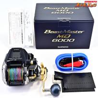 【シマノ】 22ビーストマスター MD 6000 使用距離1.7km 使用4.4時間 SHIMANO BEASTMASTER