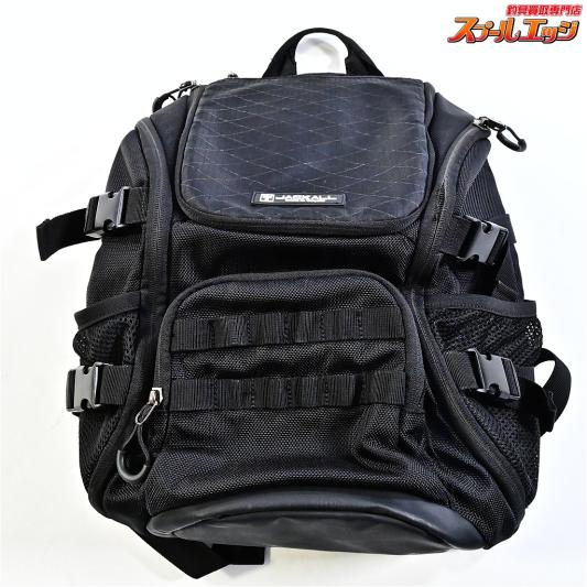 【ジャッカル】 フラップバックパック ブラック JACKALL FLAP BACK PACK K_060