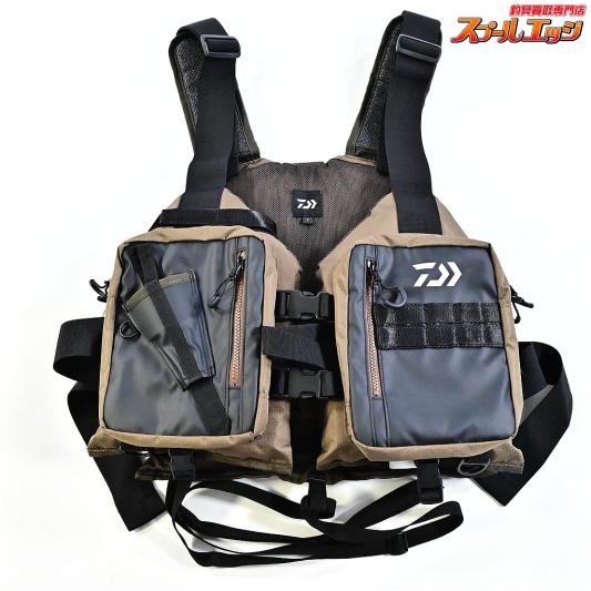 【ダイワ】 ライトフロートゲームベスト DF-6425 ブラウンカーキ DAIWA K_100