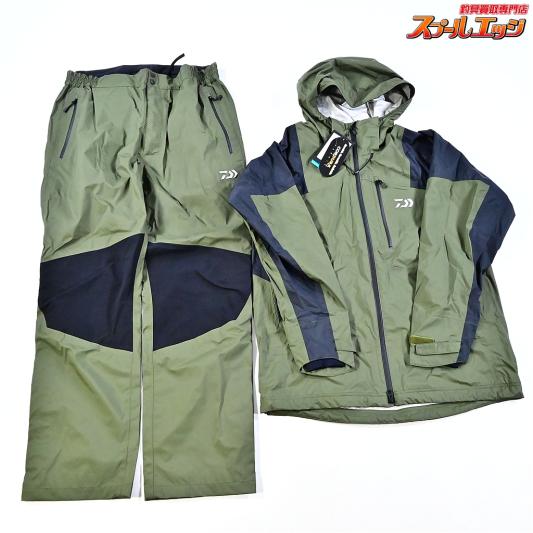 【ダイワ】 レインマックス EGレインスーツ DR-3422 カーキ サイズ2XL DAIWA K_100