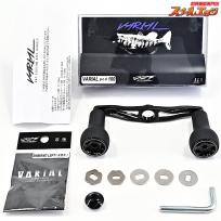 【DRT】 バリアルハンドル p.c.d 100 ブラック シマノ左用センターナット付 DRT VARIAL