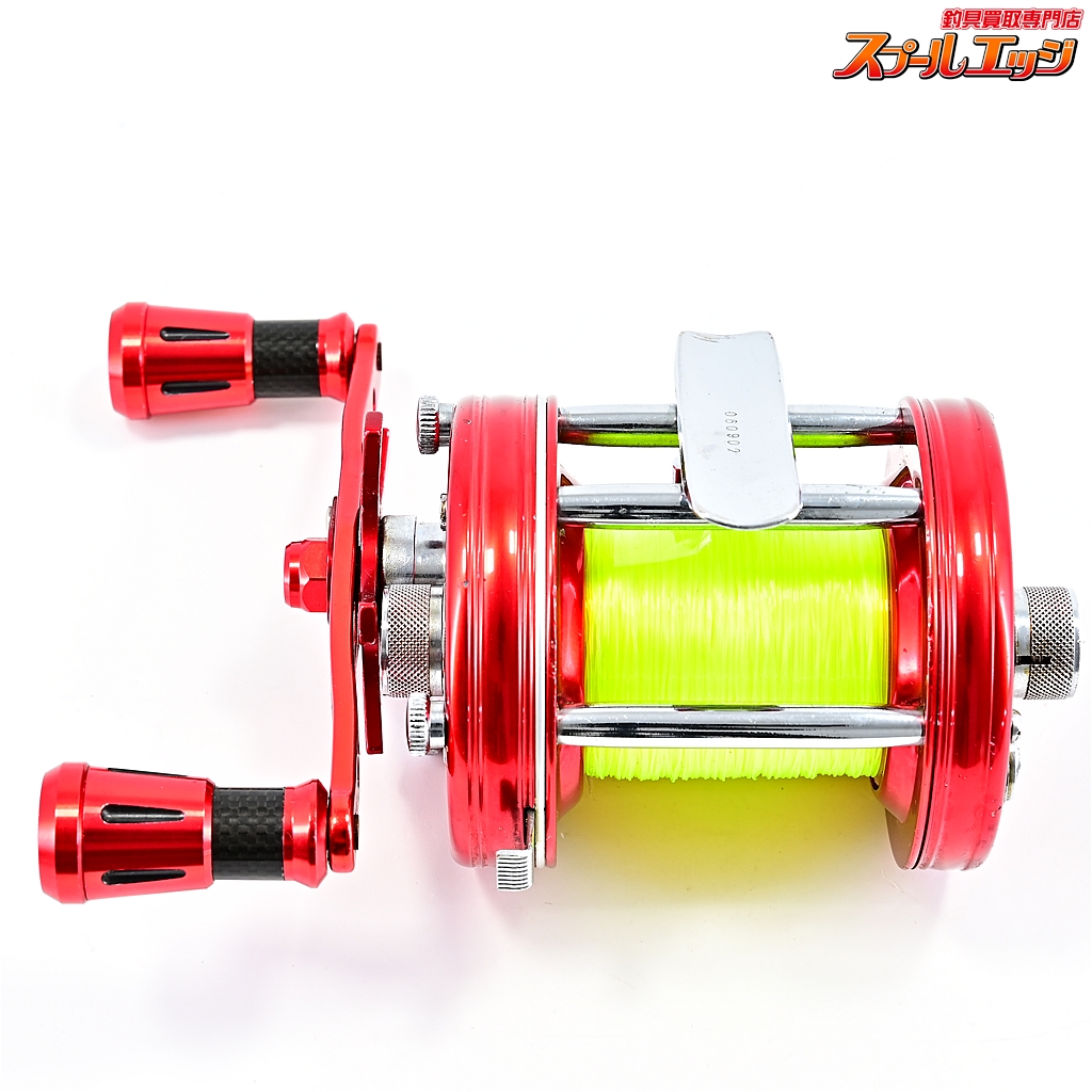 卸売 No.6000 アンバサダー アブ】 FN.060902 100mmカスタム レッド アブガルシア