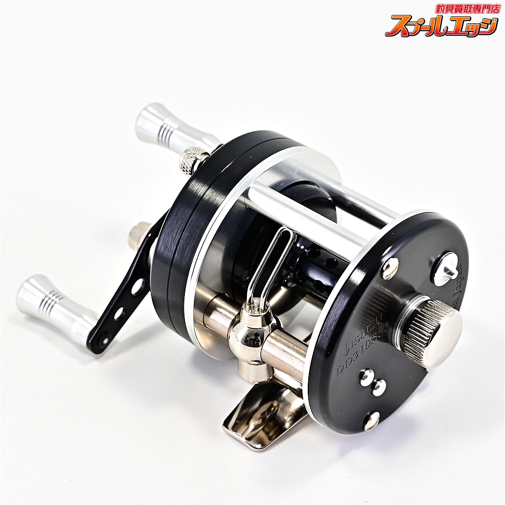 ISUZU DD310SSS リール　五十鈴　ダイレクト 五十鈴工業】 DD310SSS ダイレクトリール ブラックシルバー ISUZU