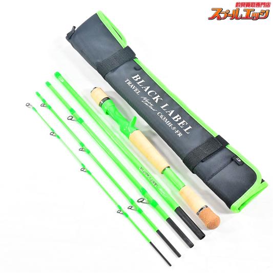 【ダイワ】 21ブラックレーベル トラベル ネオンリミテッド C63MH-5・FR DAIWA BLACK LABEL TRAVEL NEON LIMITED バス ベイトモデル K_095