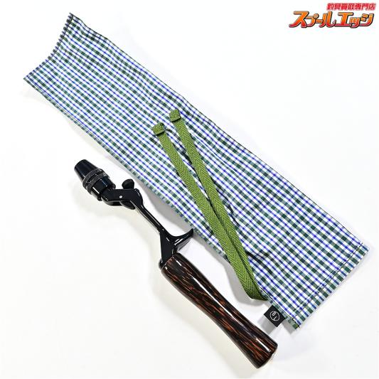 【ブライトリバーxヘッドハンターズ】 チャッカーグリップ ブラック ビンロウジュ BrightliverxHeadz HeadHunters Fishing Club CHUCKER Black K_060