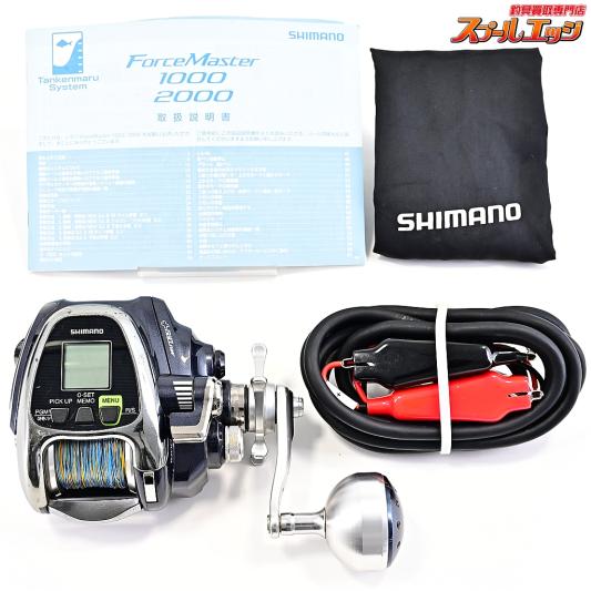 【シマノ】 16フォースマスター 1000 使用距離67.3km 使用286時間 SHIMANO FORCEMASTER