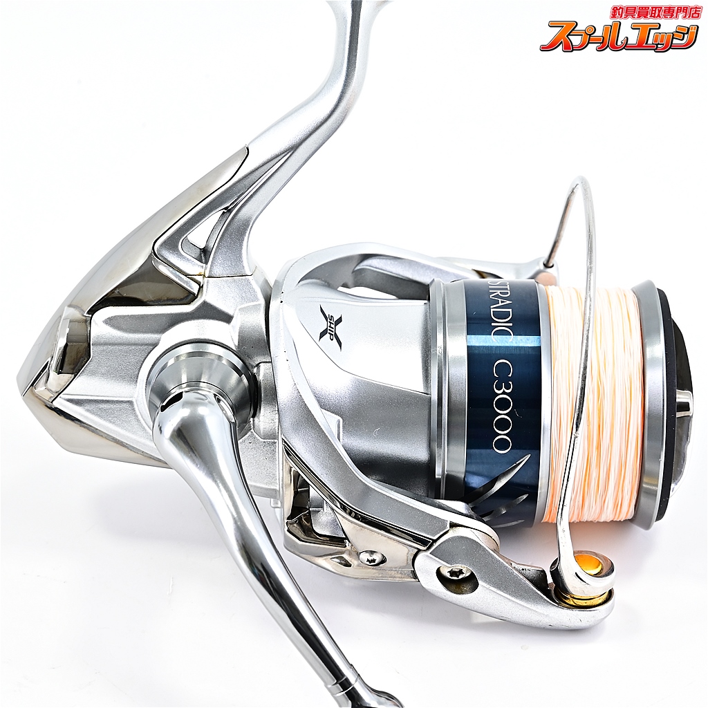 シマノ】15ストラディックC3000HGM、ZPIノブ付、OH済 シマノ】15ストラ