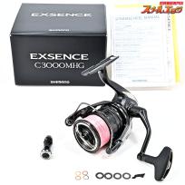 【シマノ】 25エクスセンス C3000MHG ハイテンカスタムハンドルノブ付 SHIMANO EXSENCE