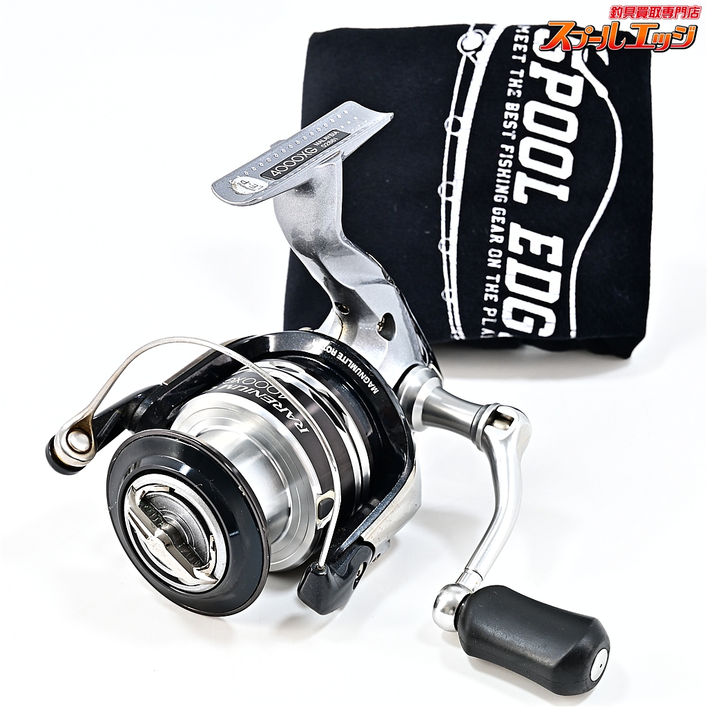 【シマノ】 12レアニウム CI4+ 4000XG 純正ハンドル50mm装着 SHIMANO RARENIUM