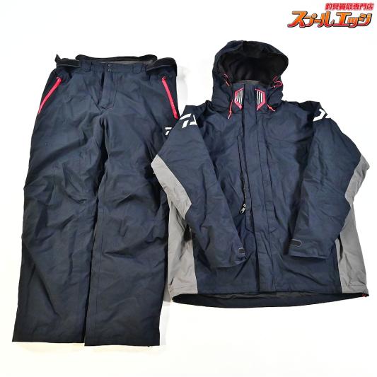 【ダイワ】 レインマックス ハイパーハイロフト ウィンタースーツ DW-3408 ブラック サイズアジア2XL レインウェア DAIWA RAINMAX K_060