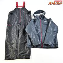 【シマノ】 マリンコールドウェザースーツEX RB-035N グレーブラック サイズアジア2XL SHIMANO K_060