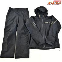 【シマノ】 ネクサス DSレインスーツ RA-125U ブラック サイズアジアL SHIMANO NEXUS K_060