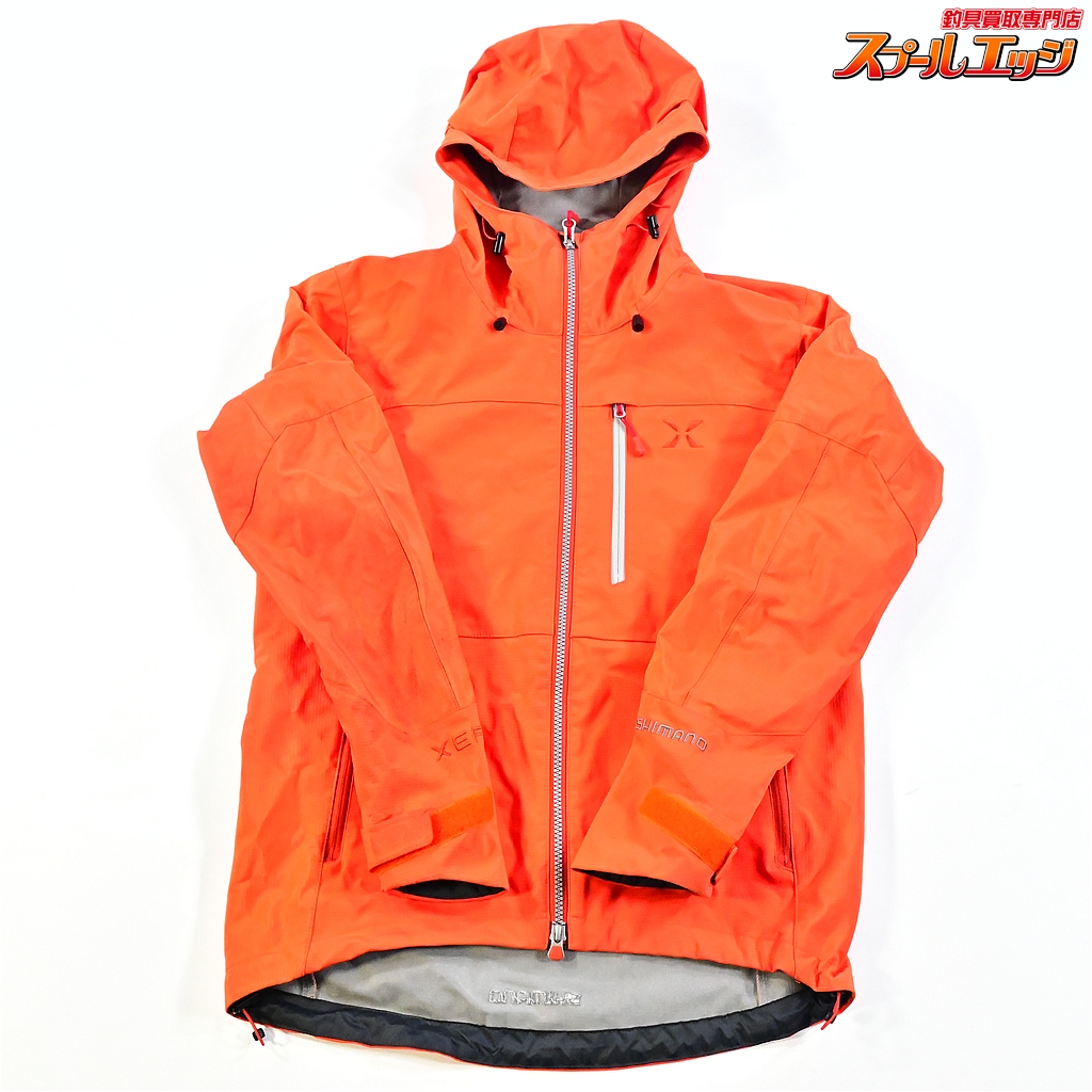【シマノ】 ゼフォー 防寒ジャケット JA-240R サイズM オレンジ SHIMANO XEFO K_060